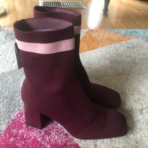 Zara Knitted Sock Boots, size 36